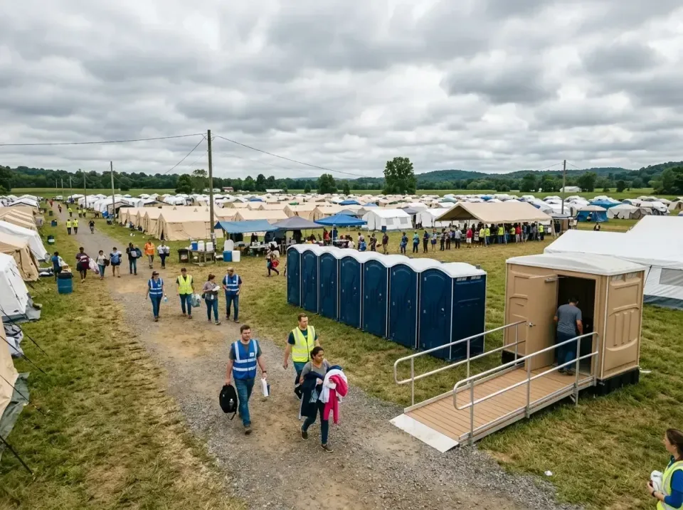 disaster-relief-camp-restrooms-010 — frequently asked questions, Dumpster & Portable Bathrooms Rental in Lake Lotawana, MO